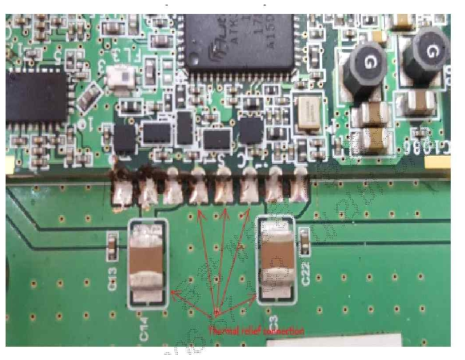 PCB 수정 부분