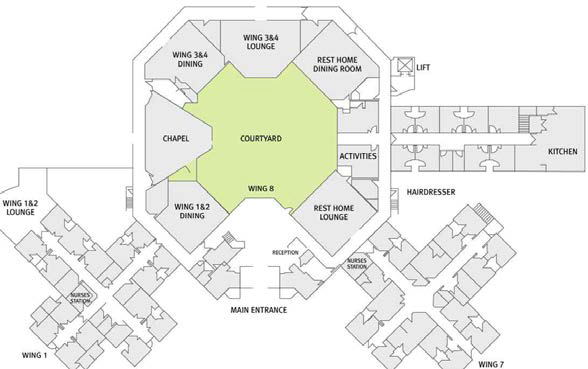 Layout at Mercy Parklands