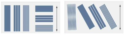 TPU 파워 웹 테입의 패턴 디자인에 따른 예