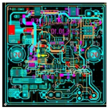 렌즈 모듈 제어용 board(artwork)