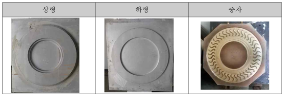 시제품 금형 형상