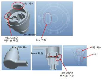 피드백 ANC 이어폰 목업 설계