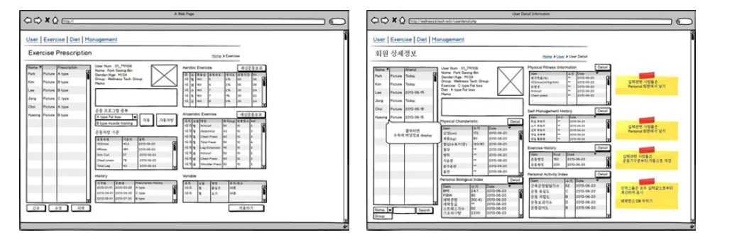 SW프로그램 Mock-up 설계도