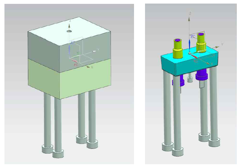 금형의 3D model DATA