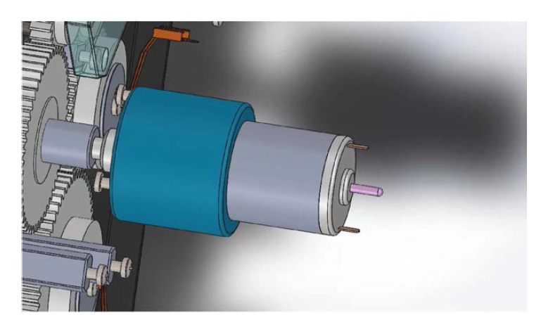 Geared Motor 결합도