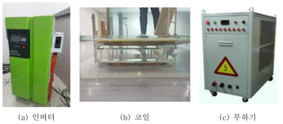 무선 충전 시스템 검증에 사용설비