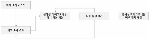 용해성 마이크로니들 기반 미백 패치 제형 설계 프로세스