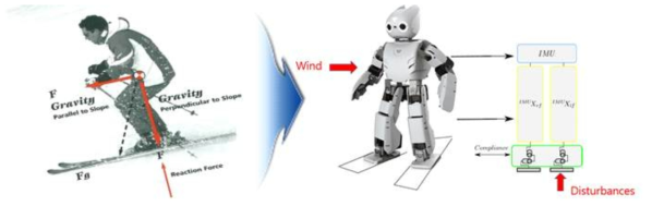 사람의 스키동작 분석 및 로봇 적용