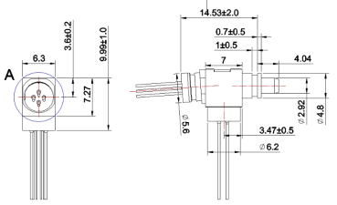 Simplex SFP28 용 BOSA 치수 설계