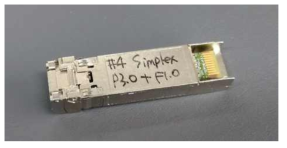 Simplex SFP28 트랜시버 샘플