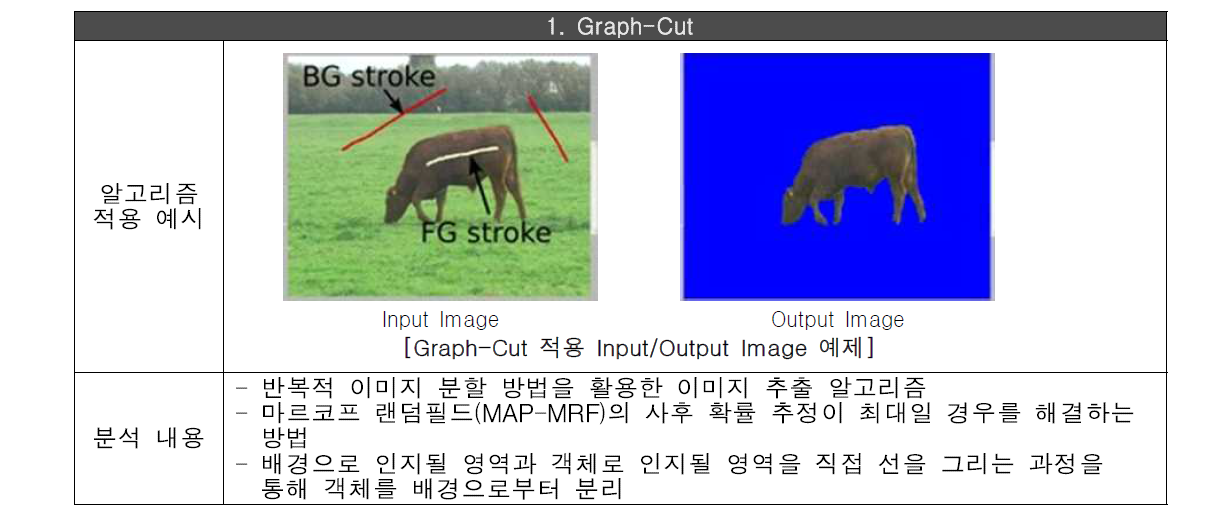 Graph-cut 분석 요약