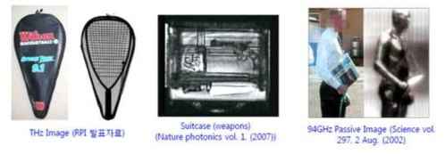 물질 투과 특성을 활용한 테라헤르츠파 영상 예