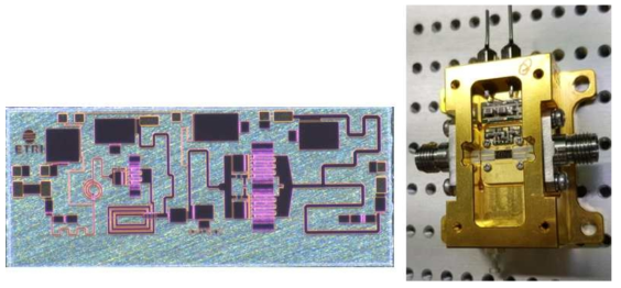 캐리어증폭기 사진 및 시험치구 사진