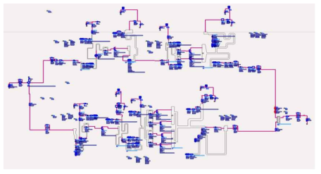 5G용 4W급 GaN 고효율 전력증폭기 Schematic