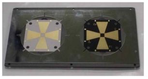 제작된 JIG에 체결된 PCB 기판