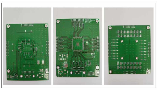 uLED Pattern Generator FPGA Part PCB