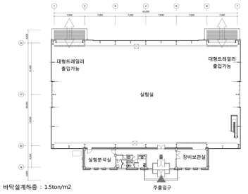 지상1층 평면도