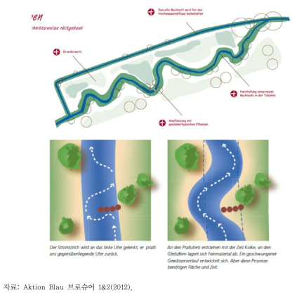Aktion Blau 사업의 하안와 수변지역 관리사례