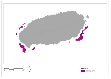 입지 분석 결과: 시나리오 4