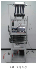 태양열 기반 중공사 막증류 MD lab-scale 실험장치