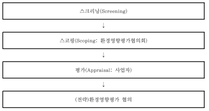 사회영향평가의 행정적 시행 절차