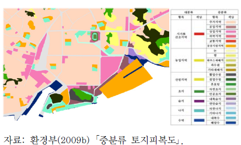 [다]지역 토지피복도