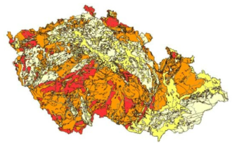 하부 토양 라돈 측정과 지질학적 접근에 근거한 라돈 위험도 지도 (1:500,000)