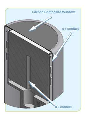 HPGe detector 내부구조