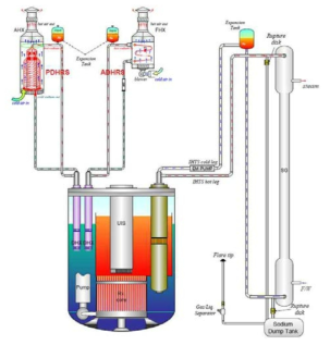 PGSFR 열전달계통 구성도