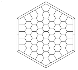 nTRACER-F 육각형 집합체 모사 모델