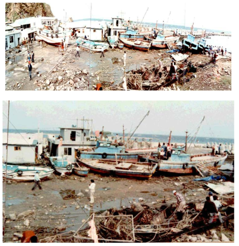 1983년 지진해일 피해 (임원)