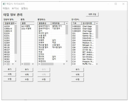 타입정보 관리