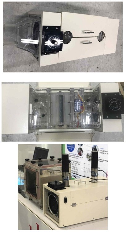 이동형 성능검증 장치 실제 사진