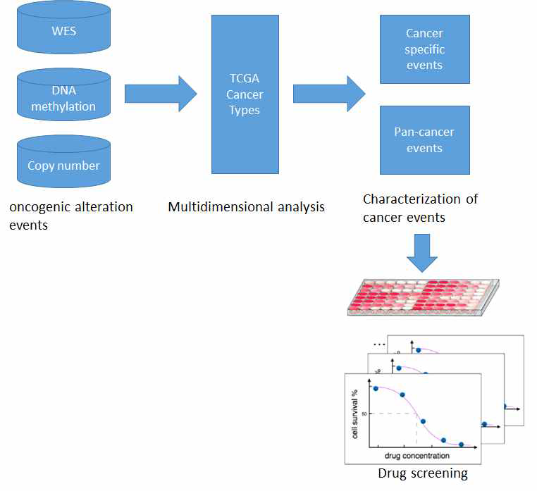 human cancer와 pharmacogenomic interaction 데이터 수집 과정