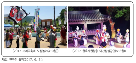 2017년 고창농악단(전문예술단) 공연