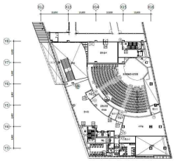 공연장 평면도