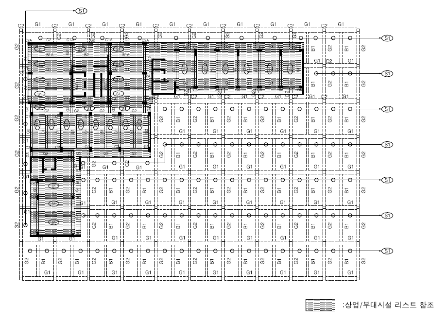 103동 일반형 구조평면도