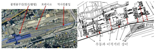 오류역 운행 구간별 현황