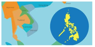 필리핀 영토(출처: 필리핀 관광청)
