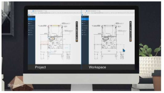 PlanGrid의 Workspace 기능