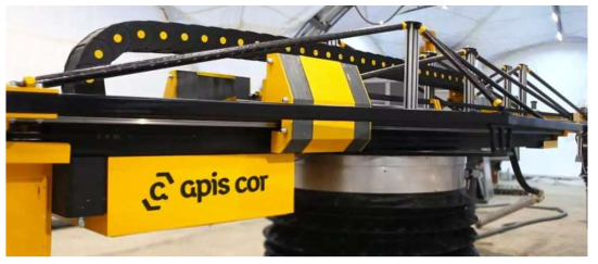 apis cor가 개발한 건설 3D 프린터
