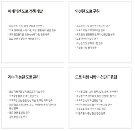 한국건설기술연구원 고유임무