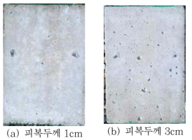 물-시멘트비50%,염분함유량0.16%인시험체