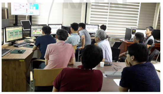 연구용 원자로 조종사/조종감독자 면허 보수교육 강의사진