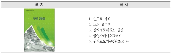 원자로 실험실습