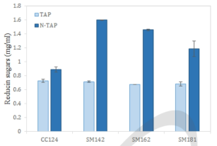 Determination of starch content for starch mutants