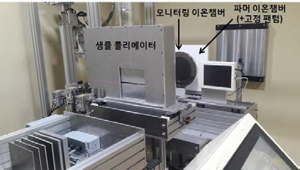 실시간 선량 평가 시험 사진