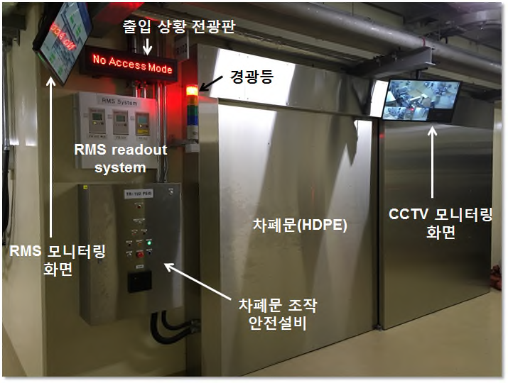 방사선안전시설 구축 사진