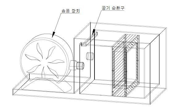 풍압제어 장치 도면