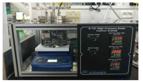 연구에 이용한 고온·고압반응기